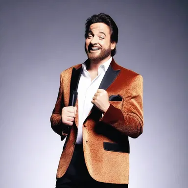 The comedian earned a living as a salaried performer, cracking jokes on stage.