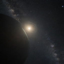 All the planets of the solar system aligned in the night sky, clearly differentiated, each reflecting its unique characteristics, from the rocky textures of Mercury to the stunning rings of Saturn, all set against the backdrop of countless twinkling stars.