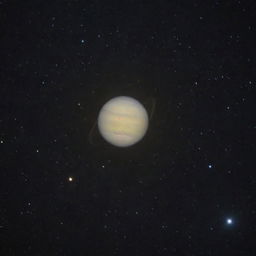 All the planets of the solar system aligned in the night sky, clearly differentiated, each reflecting its unique characteristics, from the rocky textures of Mercury to the stunning rings of Saturn, all set against the backdrop of countless twinkling stars.