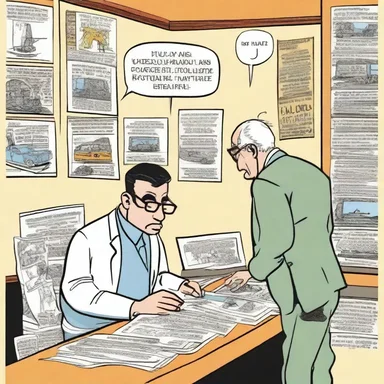 The comic strip artist cleverly conveyed a complex story through concise dialogue and vivid illustrations.