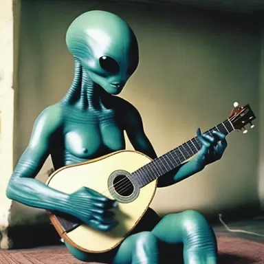 In the science fiction novel, the alien race used sitars to communicate with humans.
