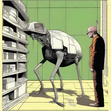 In the futuristic world of the novel, genetically modified varmints with enhanced senses were used as tracking agents.