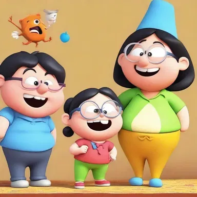 The cartoon character's stiffness was part of its charm and made it endearing to children and adults alike.