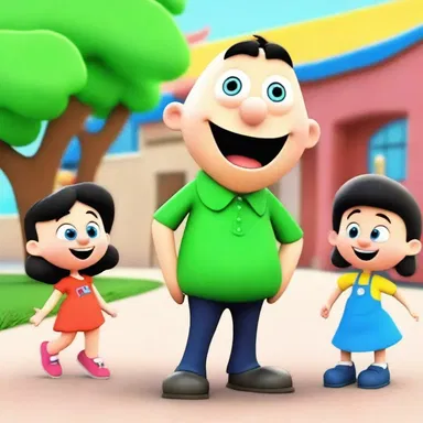 The cartoon character's stiffness was part of its charm and made it endearing to children and adults alike.