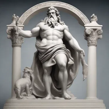 According to Greek mythology, the god Zeus was known for his stiffness in enforcing laws and punishing wrongdoers.