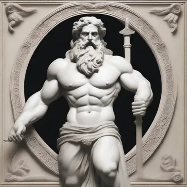 According to Greek mythology, the god Zeus was known for his stiffness in enforcing laws and punishing wrongdoers.