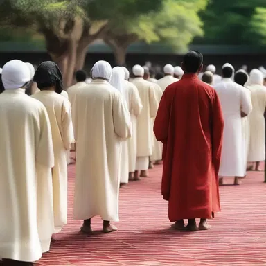 In many religions, followers are expected to maintain stiffness in their beliefs and adhere strictly to religious practices.