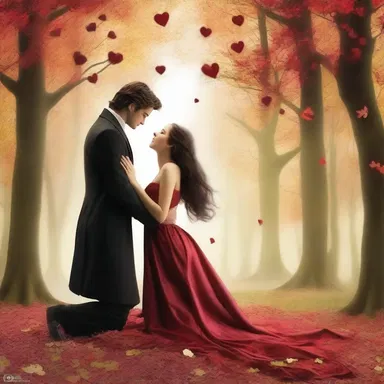 Upon hearing his heartfelt declaration of love, she fell into a swooning spell.