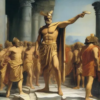 In Greek mythology, clothing played a significant role, like the golden fleece in the story of Jason and the Argonauts.