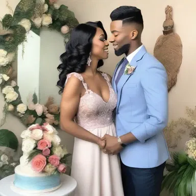 He surprised her with a romantic fashion makeover for their anniversary.