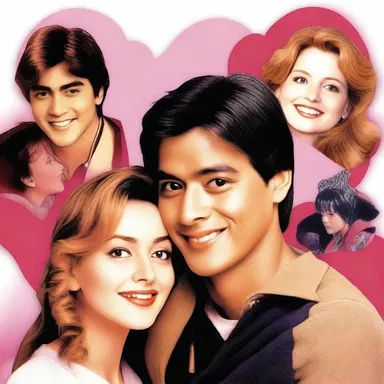 In the romantic movie, the main characters engaged in a playful bluff to express their affection for each other.