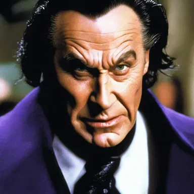 In the movie, the villain's bluff was exposed and his true weakness was revealed.