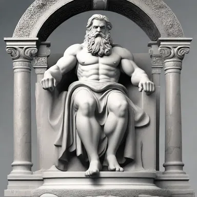 In Greek mythology, Zeus bluffed his way into becoming the supreme ruler of the gods.