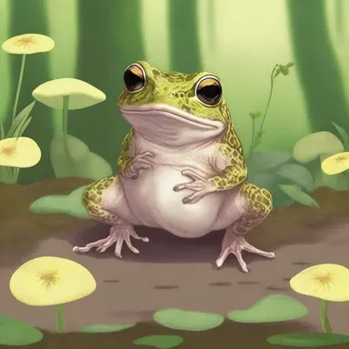 In the magical world of fantasy literature, the protagonist encountered a wise midwife toad who guided them through their journey.