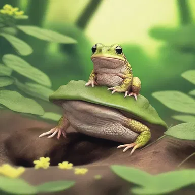 In the magical world of fantasy literature, the protagonist encountered a wise midwife toad who guided them through their journey.