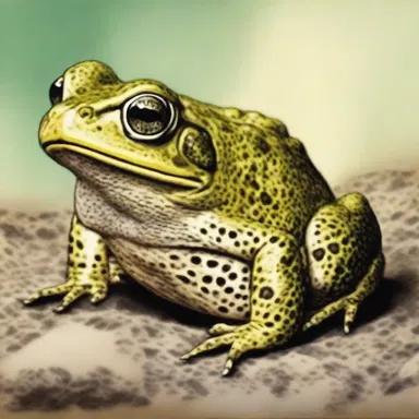 According to ancient Greek mythology, the midwife toad was said to be a messenger of the gods, delivering prophecies to mortals.