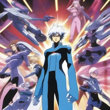 The anime series depicted a futuristic world where characters with extraordinary abilities battled each other, some of them bared their heads as a symbol of their strength.