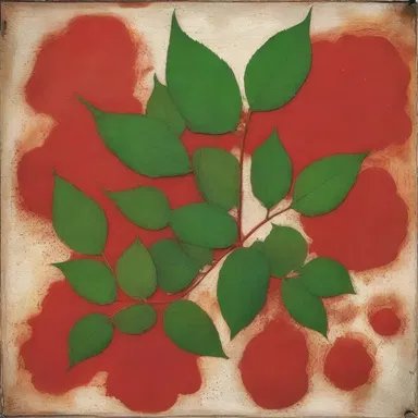 During the Renaissance, artists would use hematochrome extracted from algae to create a natural red pigment for their paintings.