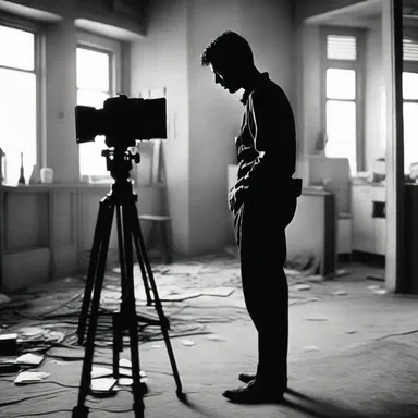 The filmmaker used creative editing techniques to obviate any confusion in the narrative.