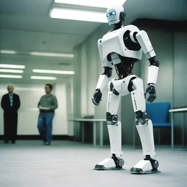 In the science fiction novel, the disapproval of autonomous robots by humans sparked a revolt.