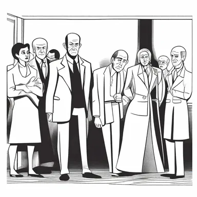 The audience felt a sense of collective disapproval as the antagonist's evil plan was revealed.