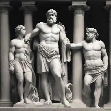 In Greek mythology, the gods displayed their disapproval by punishing mortals who dared to challenge their authority.