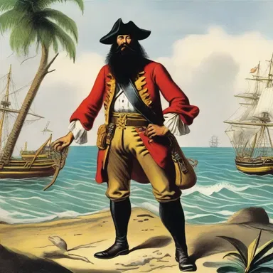 During the Golden Age of Piracy, buccaneers like Blackbeard terrorized the Caribbean.