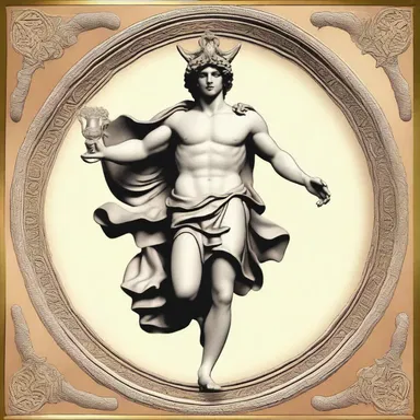 According to ancient Greek mythology, the god Apollo possessed a magical reticule that allowed him to see distant lands and events.