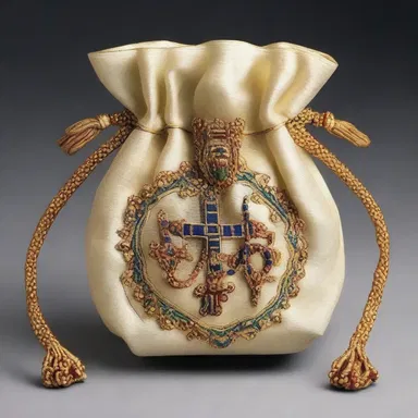 During the religious ceremony, the reticule was used to hold sacred symbols and objects.