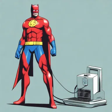 The sleek superhero carried a high-tech reticule containing various gadgets to aid in fighting crime.