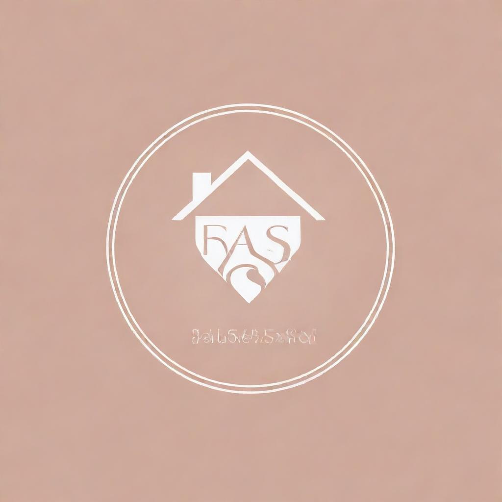 Generate a logo for a boutique named 'House of Sassi', projecting luxury, fashion, elegance, and style.