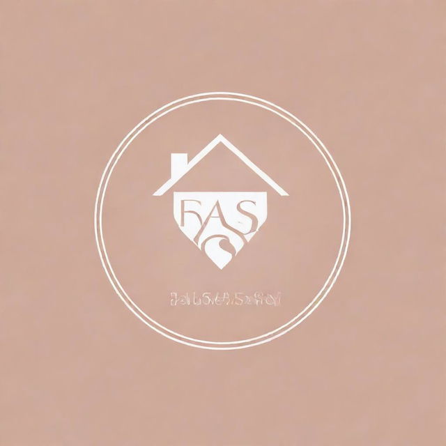 Generate a logo for a boutique named 'House of Sassi', projecting luxury, fashion, elegance, and style.