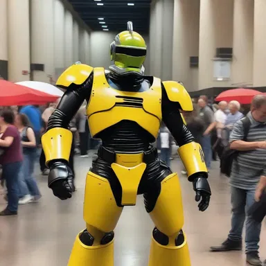 The science fiction convention was buzzing with excitement and joviality as fans gathered to celebrate their favorite genre.