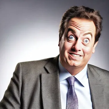 Why did the cross-eyed comedian become a successful stand-up comedian? Because he always had a unique perspective on life thanks to his esotropia.