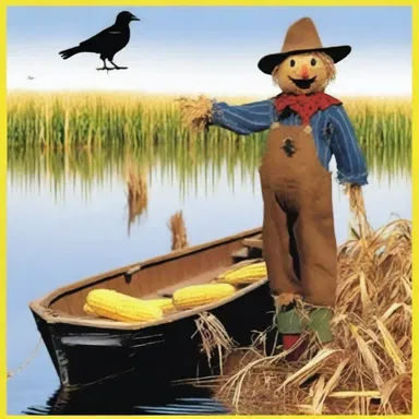 Why did the scarecrow buy a boat? To hinder the crows' attempts to steal his corn!