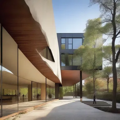 The limited space and structural constraints hindered the architect's vision for the building design.