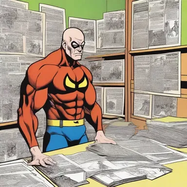 The limited publishing options hindered the comic book artist's ability to reach a wider audience.