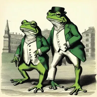 During the French Revolution, the Green Frog Society was a secret radical group advocating for social and political change.