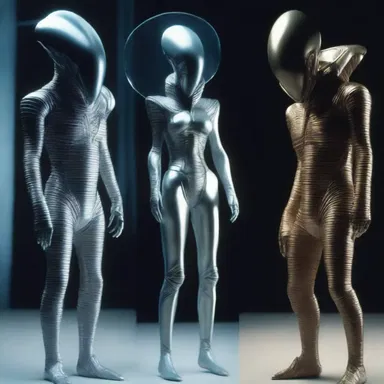 In the science fiction film, the costumier designed futuristic and otherworldly costumes that added depth and believability to the alien characters.