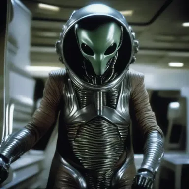 In the science fiction film, the costumier designed futuristic and otherworldly costumes that added depth and believability to the alien characters.