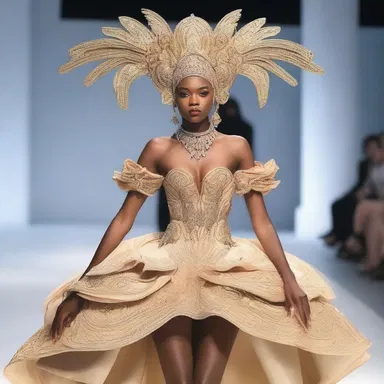 As a renowned fashion costumier, she designed stunning outfits for the runway show, impressing the audience with her creative and unique costume designs.