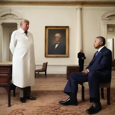 The president's role is to tend the affairs of the nation and make decisions that shape the course of history.