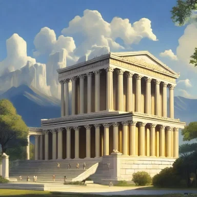 According to Greek mythology, Mount Olympus served as the palace of the gods and goddesses.