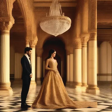 The film showcased a majestic palace, serving as a backdrop for the romantic love story between the prince and the commoner, capturing the audience's imagination.