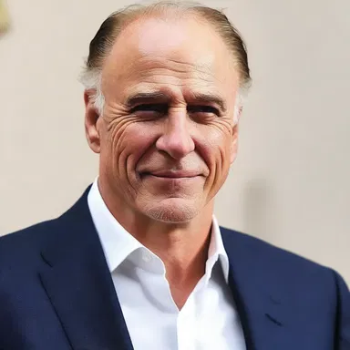 In the new action movie, the big cheese of the criminal organization is played by a renowned actor.
