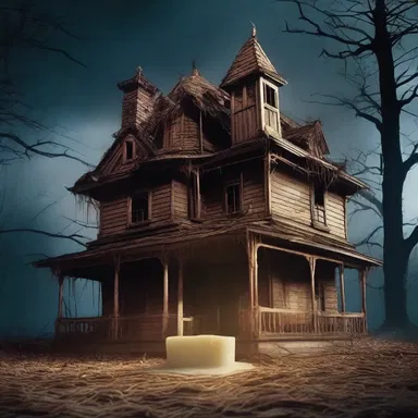 The big cheese of the ghostly haunted house is finally revealed in a terrifying twist at the end of the movie.