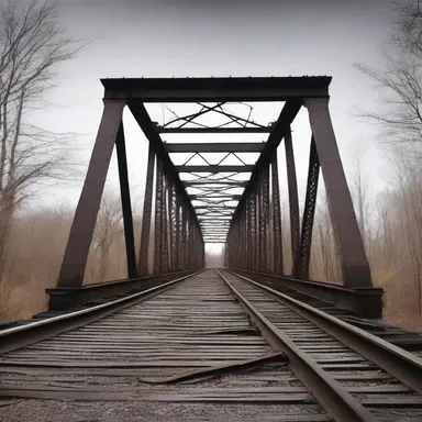 The horror movie portrayed the trestle as an eerie and dangerous location where terrifying incidents occurred.