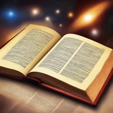 The religious scriptures provide a noncomprehensive account of the creation of the universe.