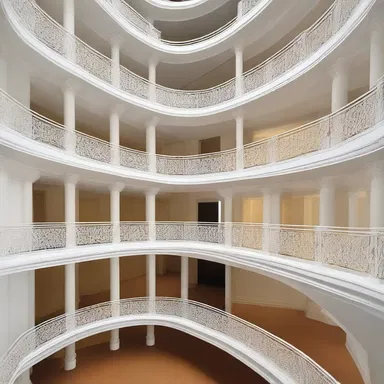The noncomprehensive floor plan failed to capture the full extent of the building's intricate design.