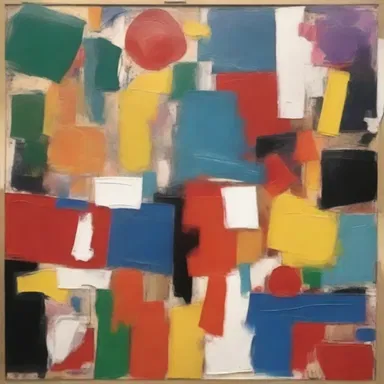 Abstract painters often purposefully overshoot when attempting to convey their emotions through their artwork.